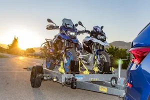 Motorrad Transporter absenkbar 1.300kg gebremst
