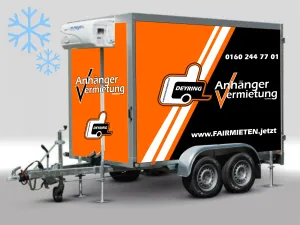 Kühlkoffer 3m / 2,7t gebremst