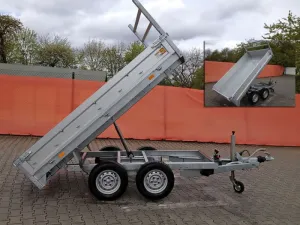 Rückwärtskipper 2,7m / 2t gebremst (Laubgitter optional)