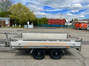Zweiachser offen 2,8m / 2,7t gebremst